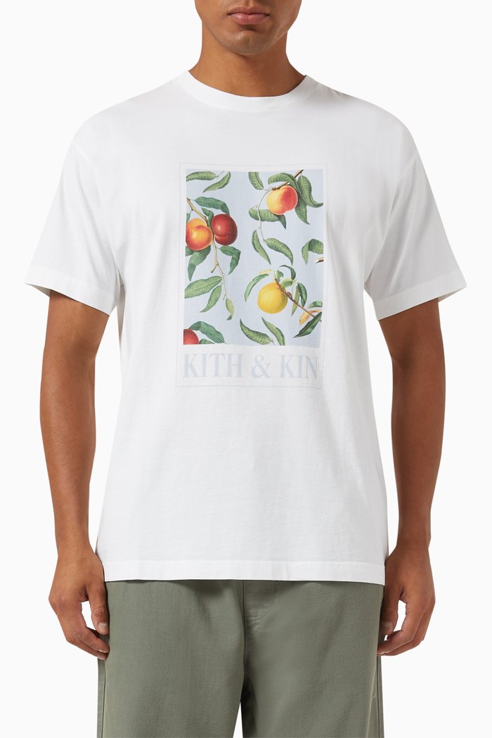 

Kith & Kin Postcard Vintage T-shirt in Cotton, White