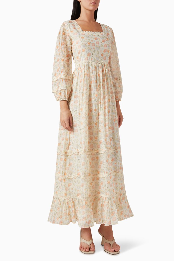 

Irina Printed Midi Dress, Multicolour