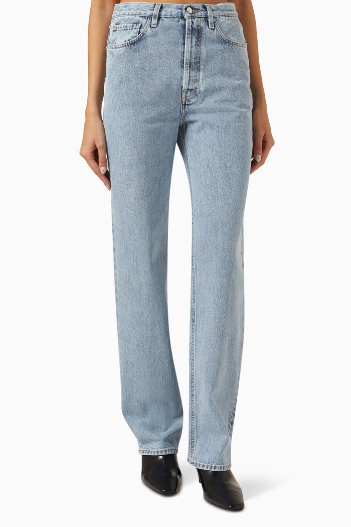 

Classic Straight-leg Jeans in Denim, Blue