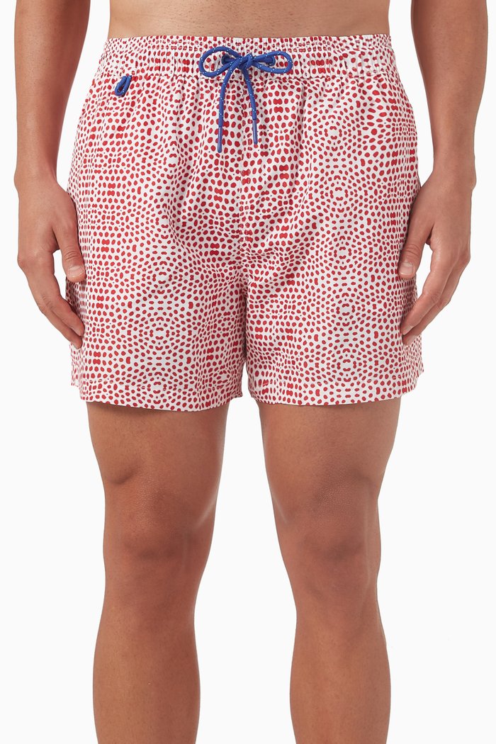 

Mangareva Swim Shorts in Poly-blend, Pink