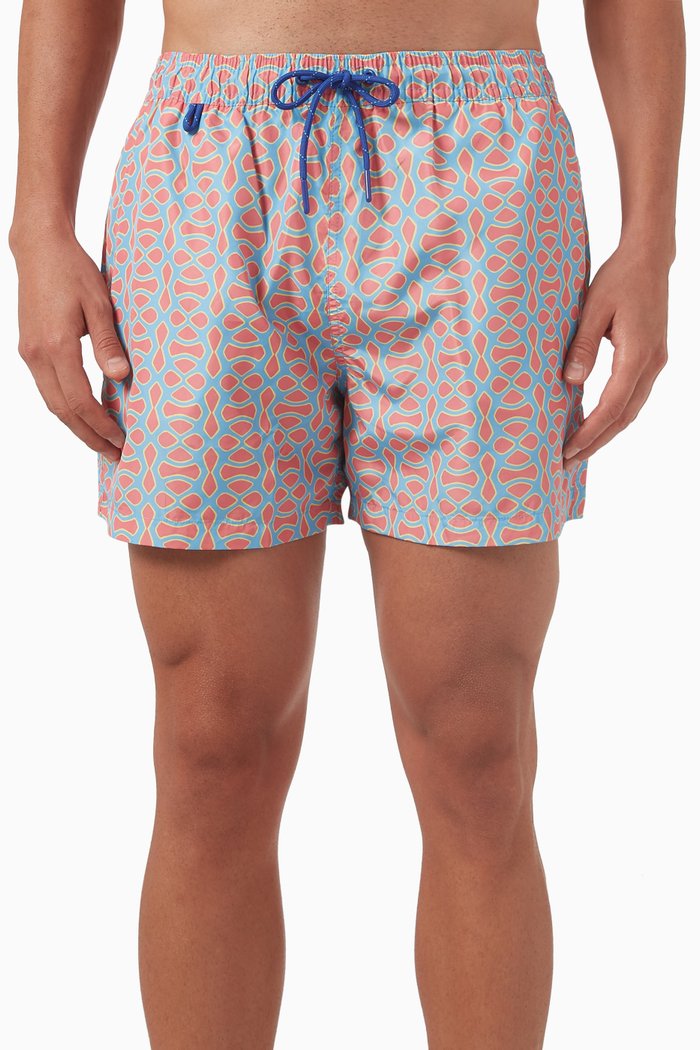 

Seychelles Swim Shorts in Poly-blend, Pink
