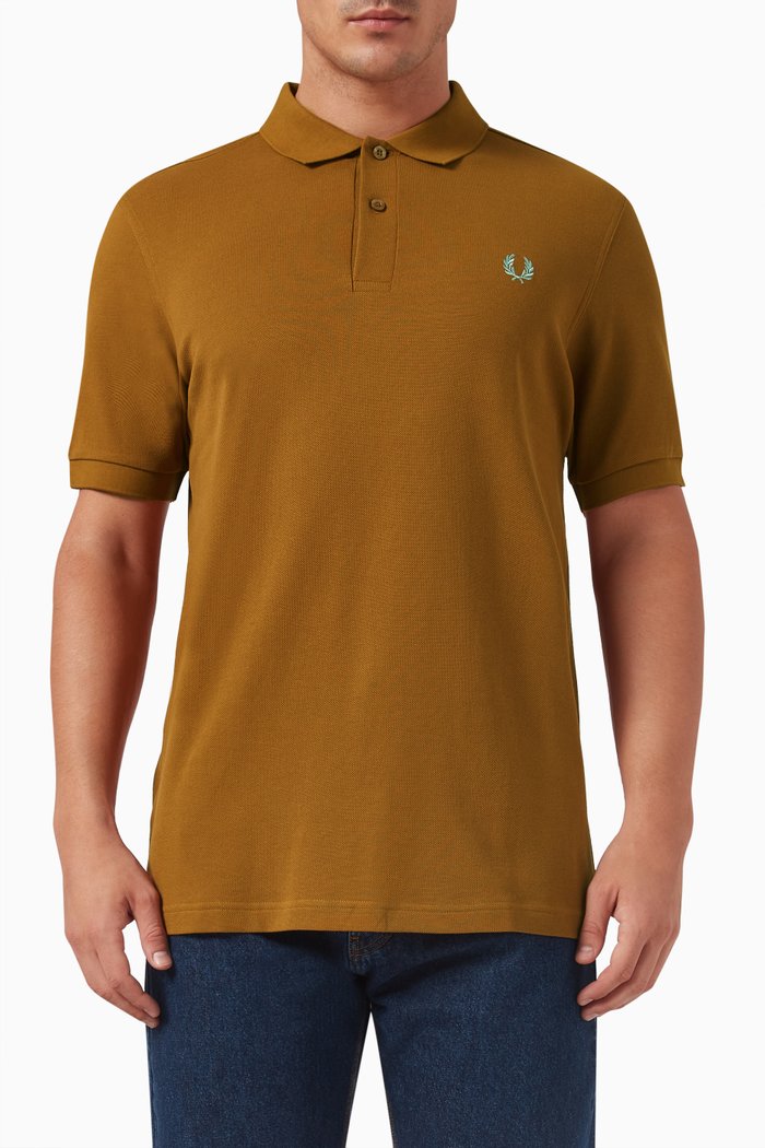 

Tennis Polo Shirt in Cotton, Metallic