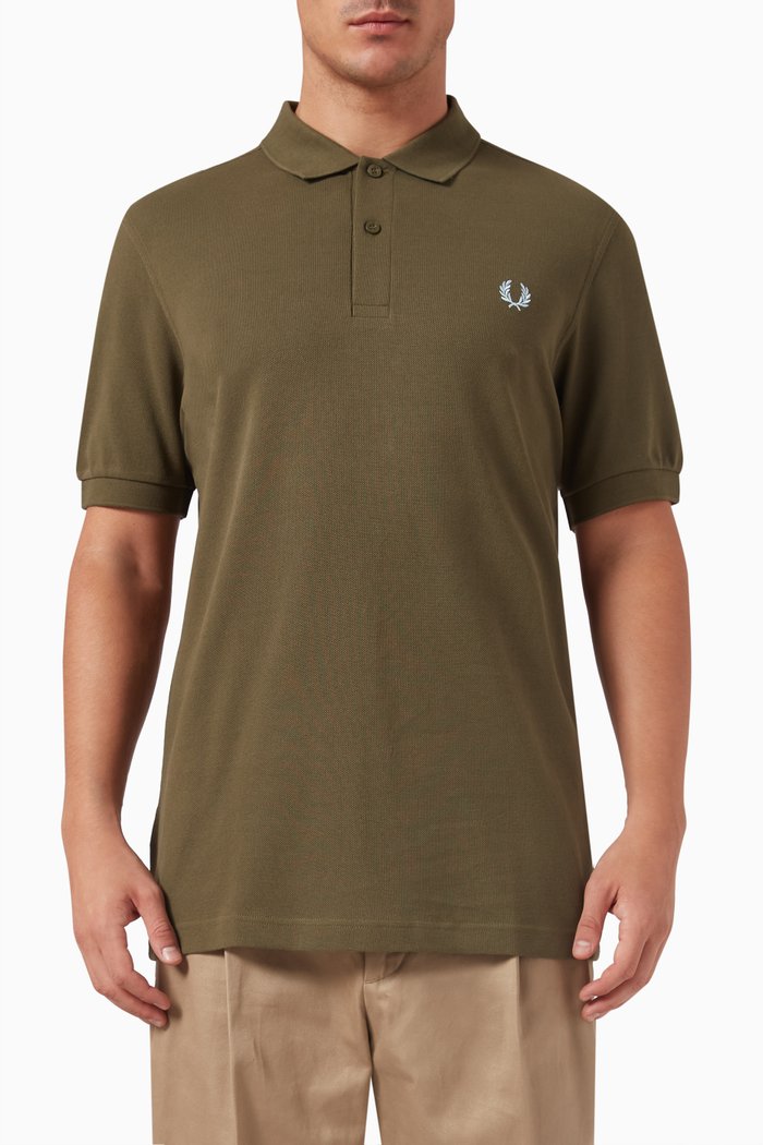 

Tennis Polo Shirt in Cotton, Green