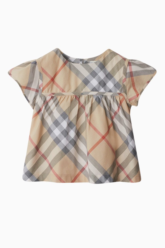 

Zoey T-shirt in Cotton, Brown