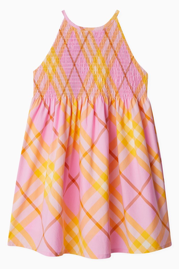 

Elsie Dress in Cotton, Pink
