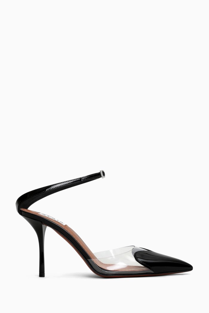 

Le Cœur 90 Pumps in Patent Leather, Black