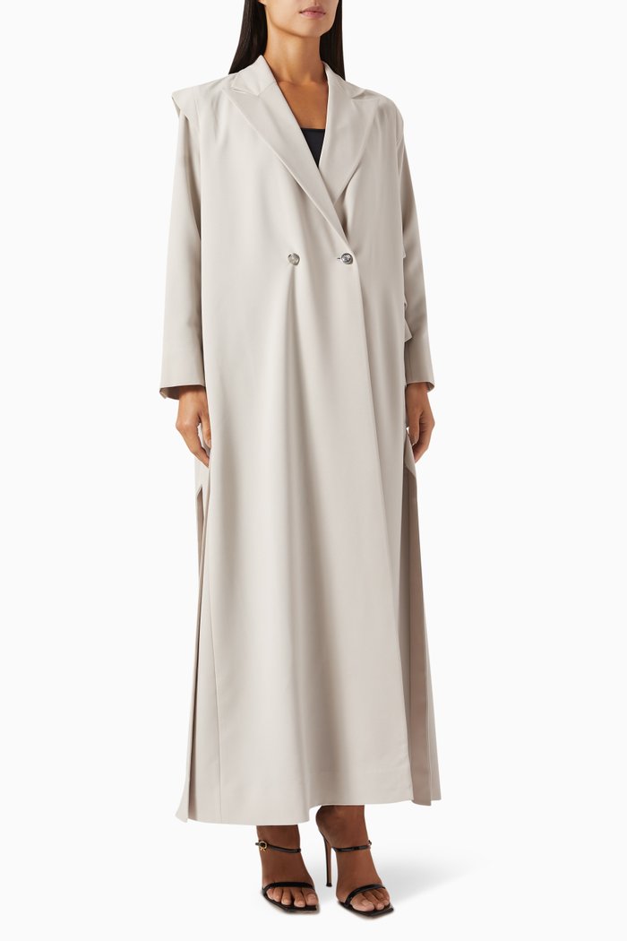 

Coat-style Abaya, Neutral