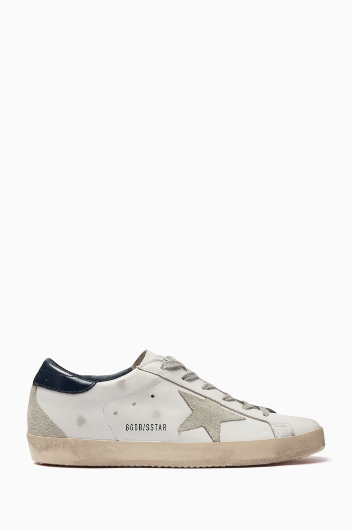 

Superstar Sneakers in Leather, White