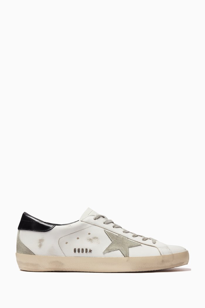 

Superstar Sneakers in Leather, White