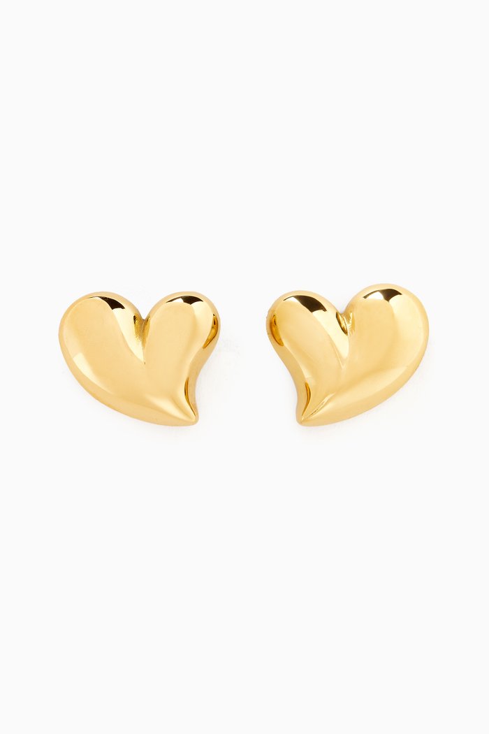 

Sweetzer Stud Earrings in Gold-plated Stainless Steel