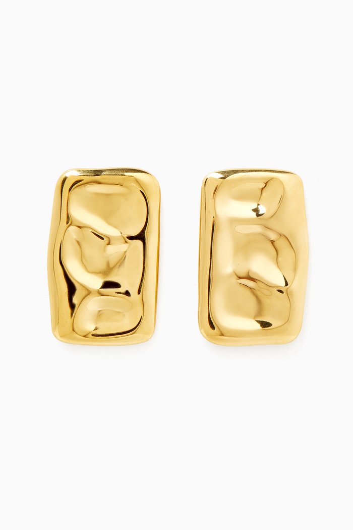 Sunset Earrings in Gold-plated Stainless Steel