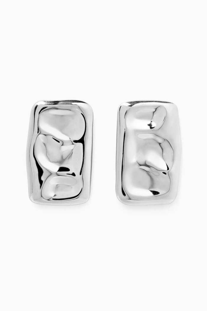 Sunset Earrings in Silver-plated Stainless Steel