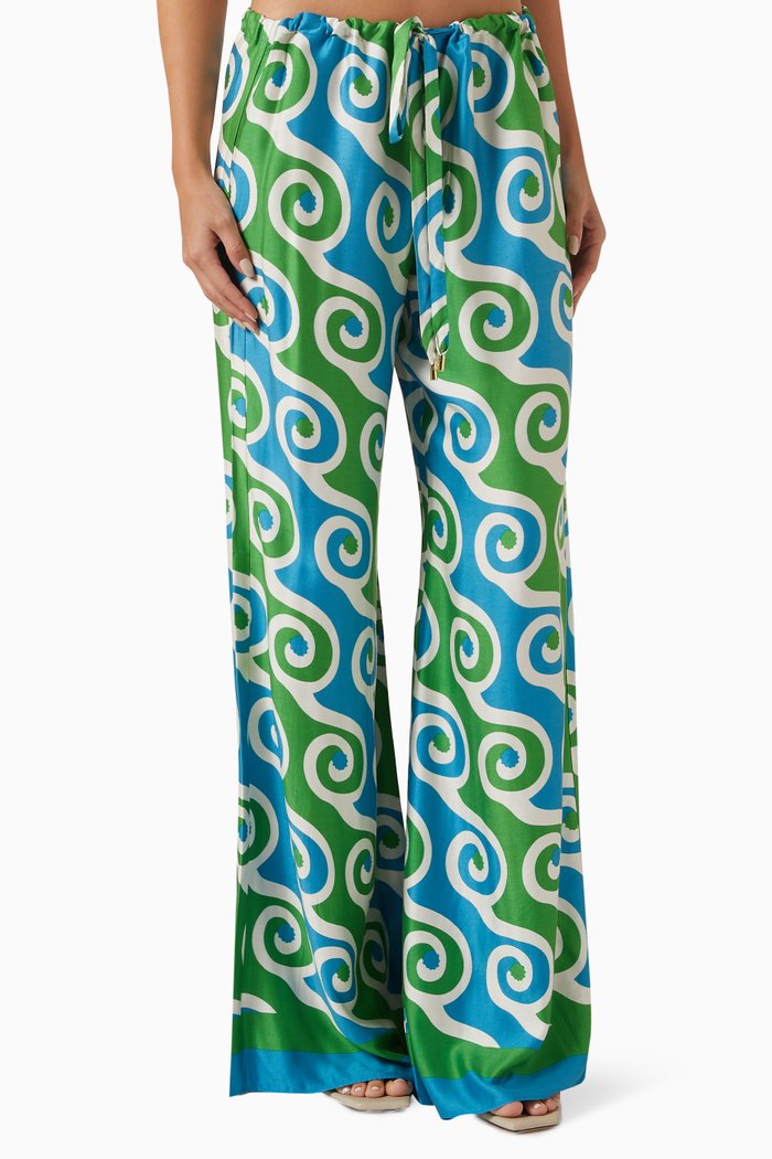

Pisces Wide-leg Pants, Multicolour