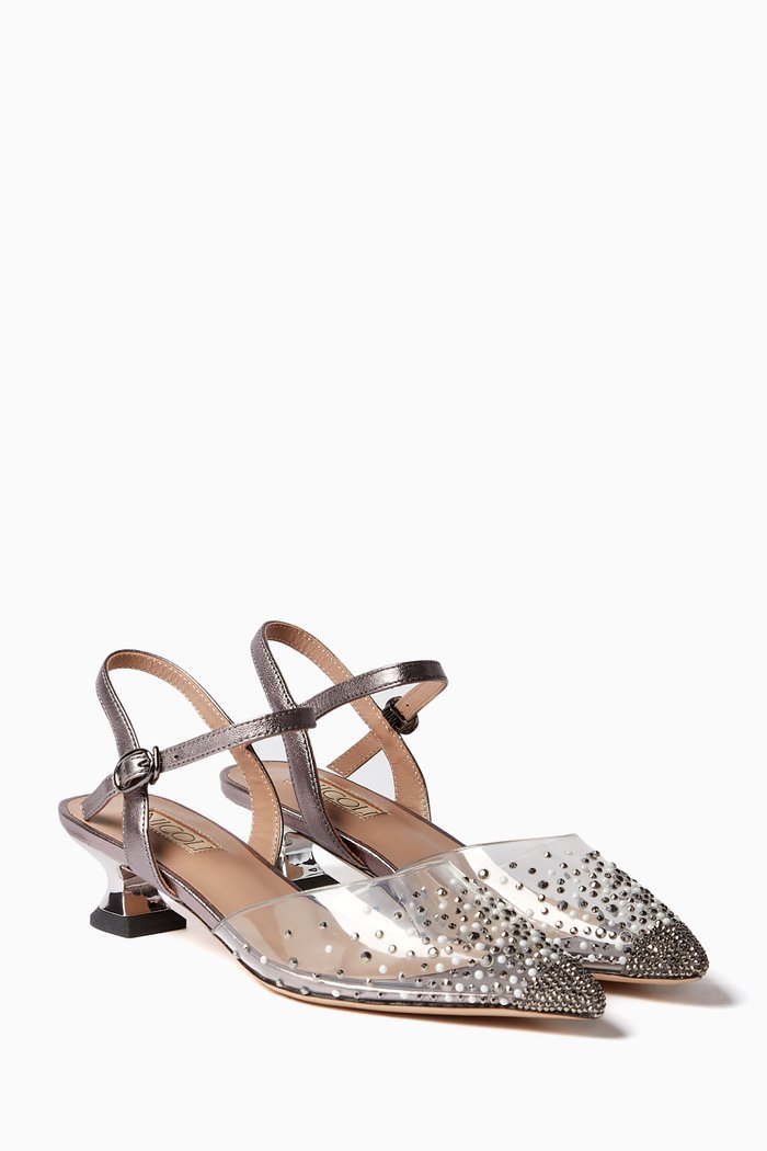 

Clara Embellished Heels, Grey