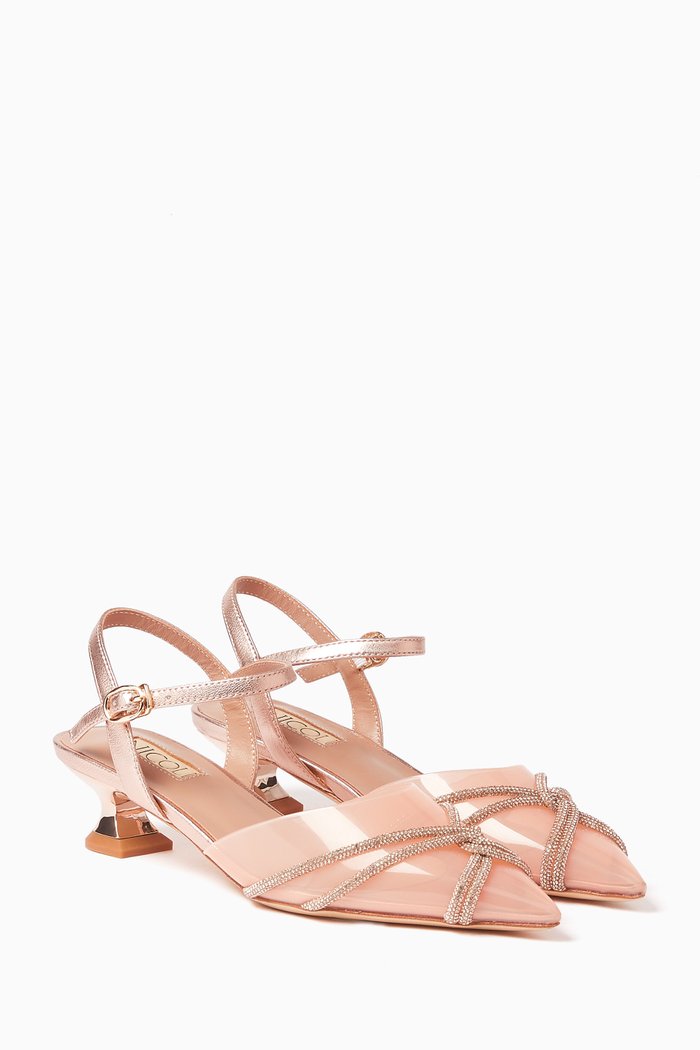 

Wynter Embellished Heels, Gold
