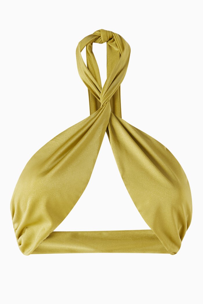 

Helix Bikini Top, Green