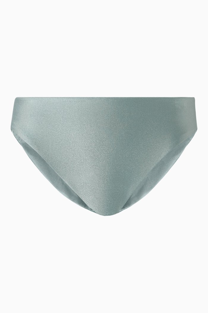 

Lure Bikini Briefs in Stretch Nylon, Blue