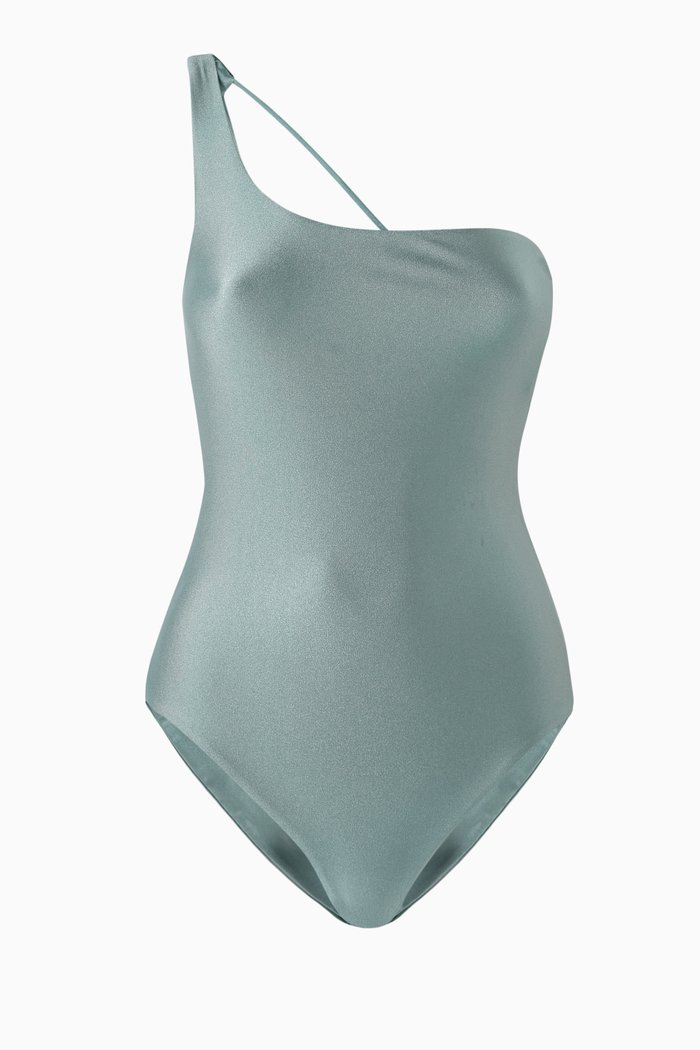 

Apex One-piece Swimsuit in Stretch Nylon, Blue