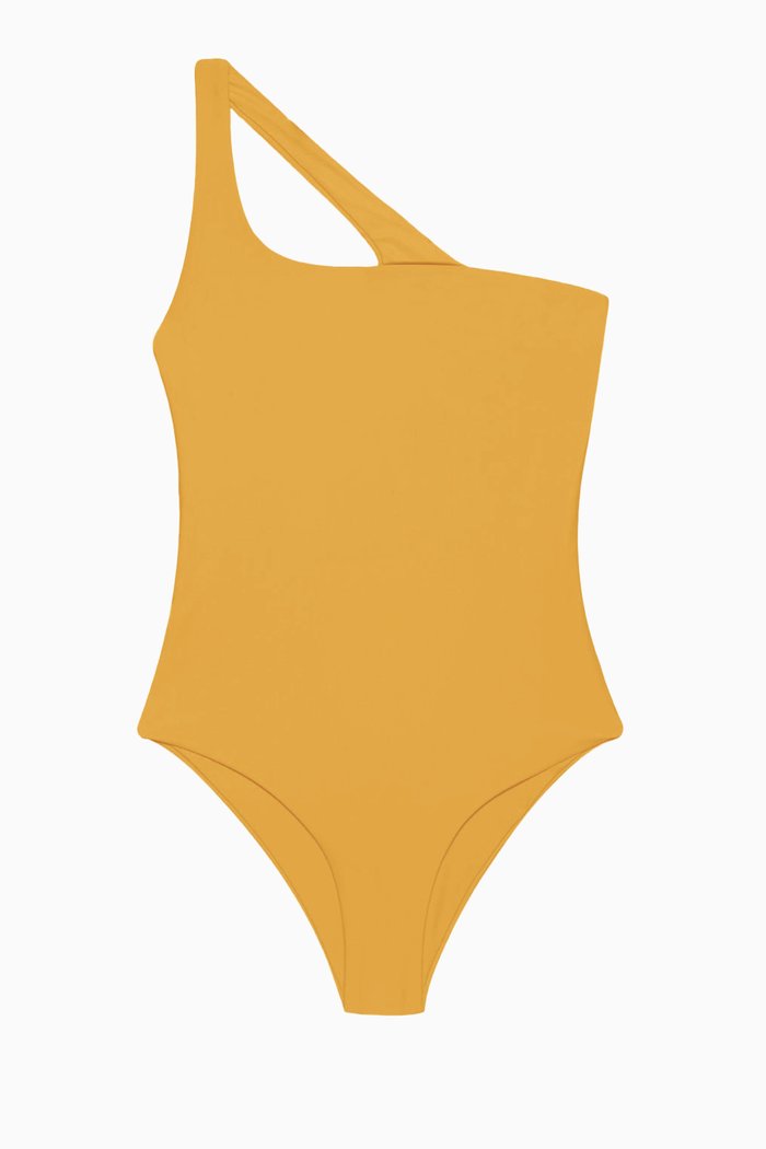 

Evolve One-shoulder One-piece Swimsuit in Stretch Nylon, Orange