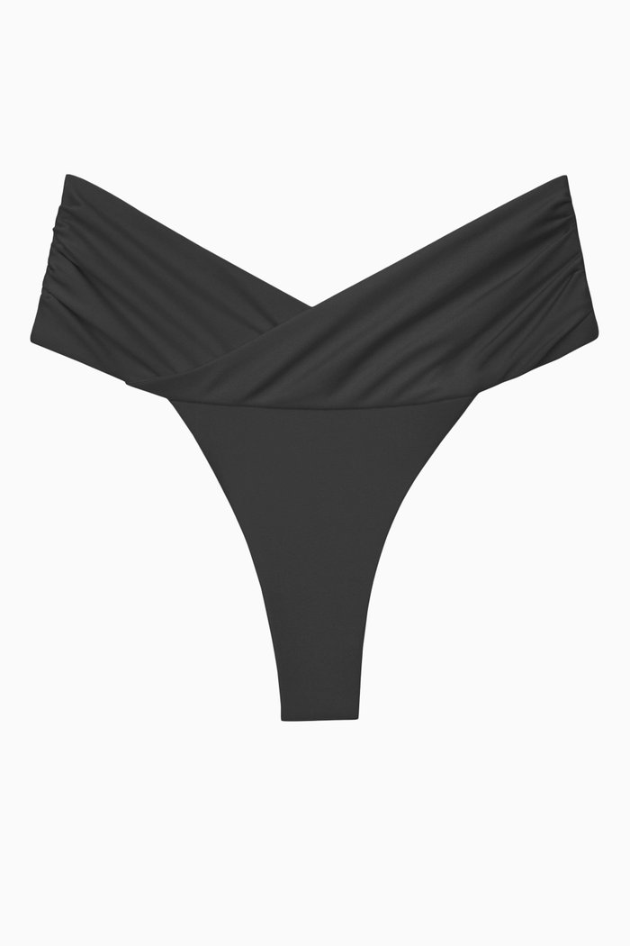 

Anya Bikini Briefs in Stretch Nylon, Black