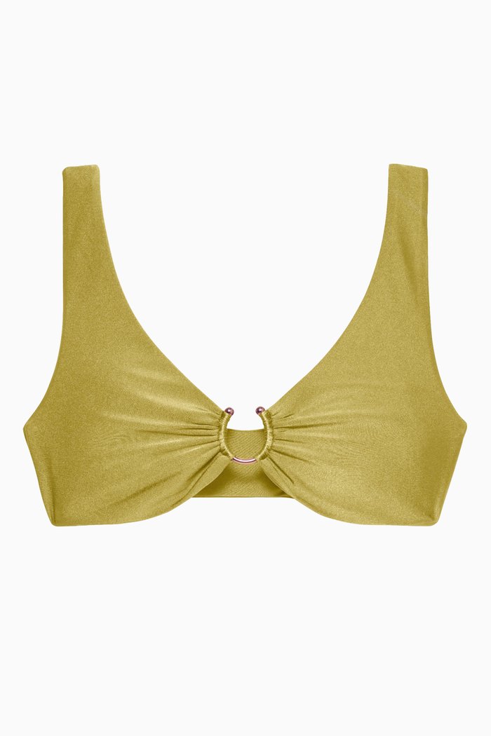 

Reiss Bikini Top, Green