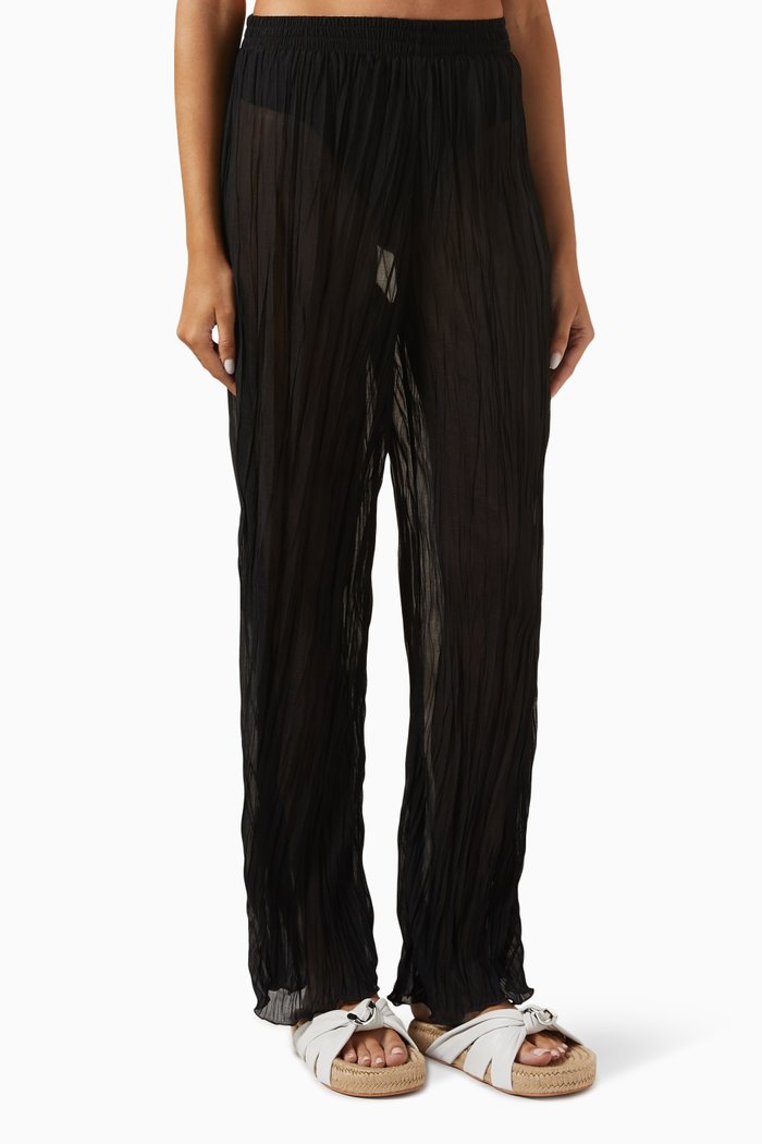 

Mika Sheer Pants, Black