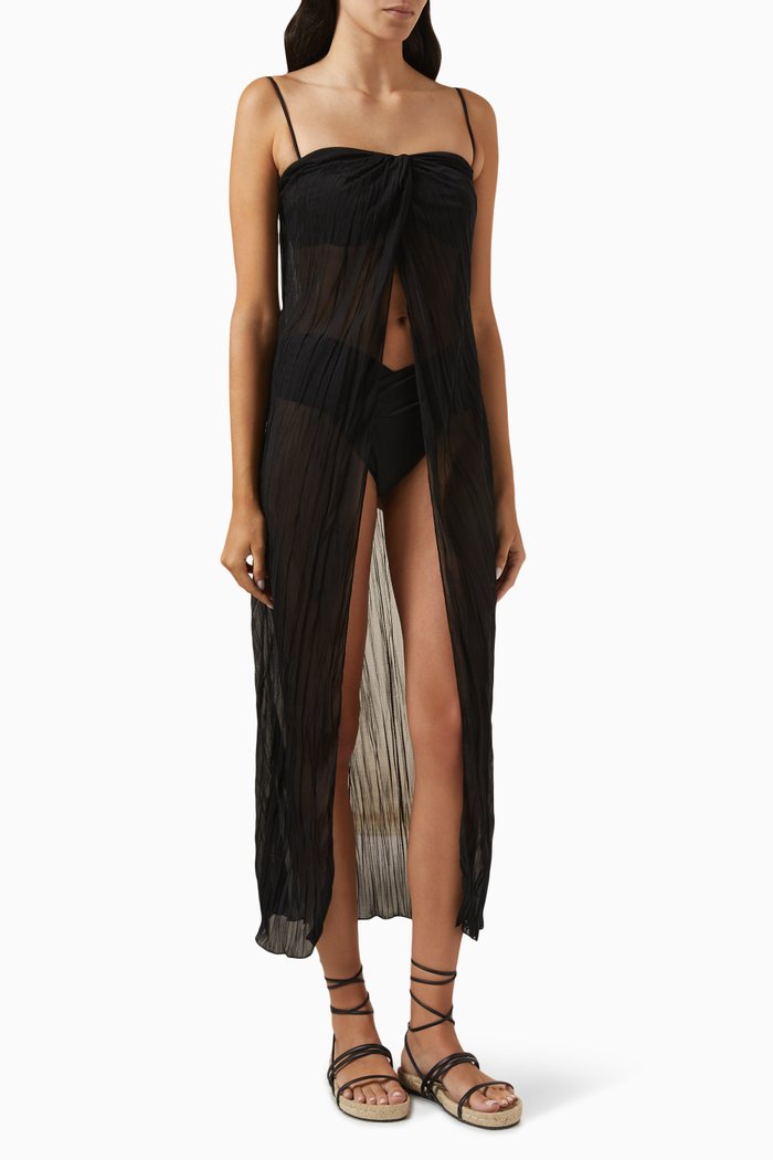 

Amira Cover-up Dress, Black