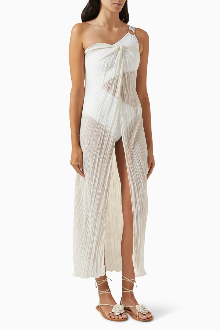 

Amira Cover-up Dress, Neutral