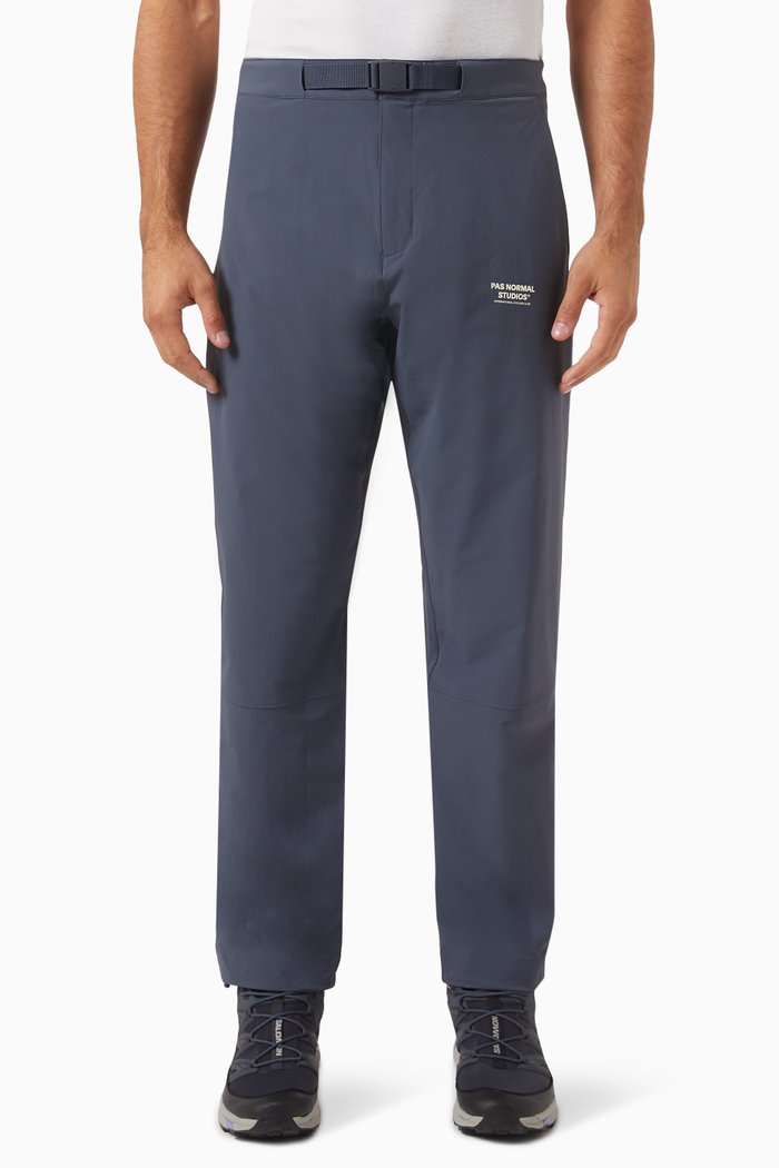 

Off-race Pants in Stretch Nylon, Blue