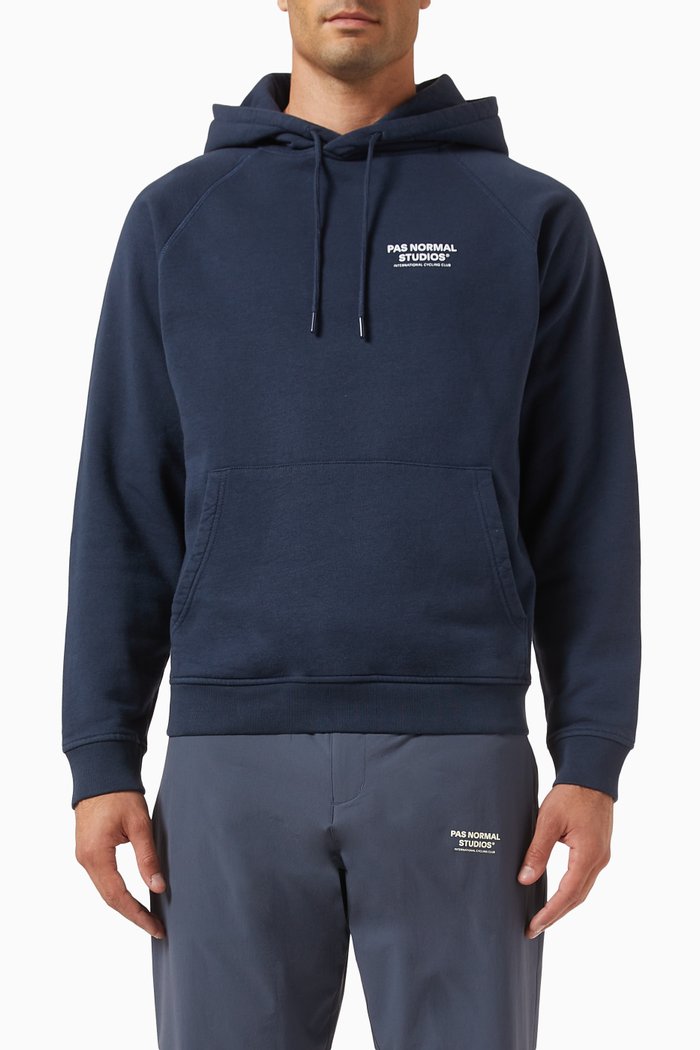 

Off-race PNS Hoodie in Organic Cotton, Blue