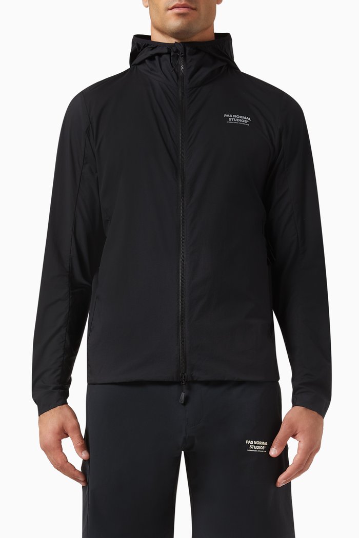 

Off-race Stow Away Jacket in Ripstop Nylon, Black