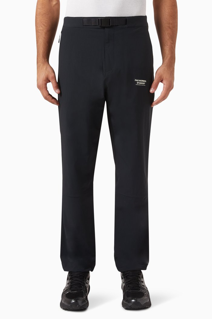 

Off-race Pants in Stretch Nylon, Black