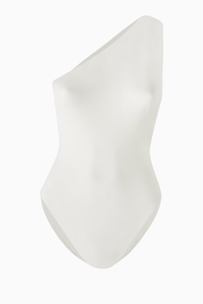 

Luisa One-piece Swimsuit in Crepe, Neutral