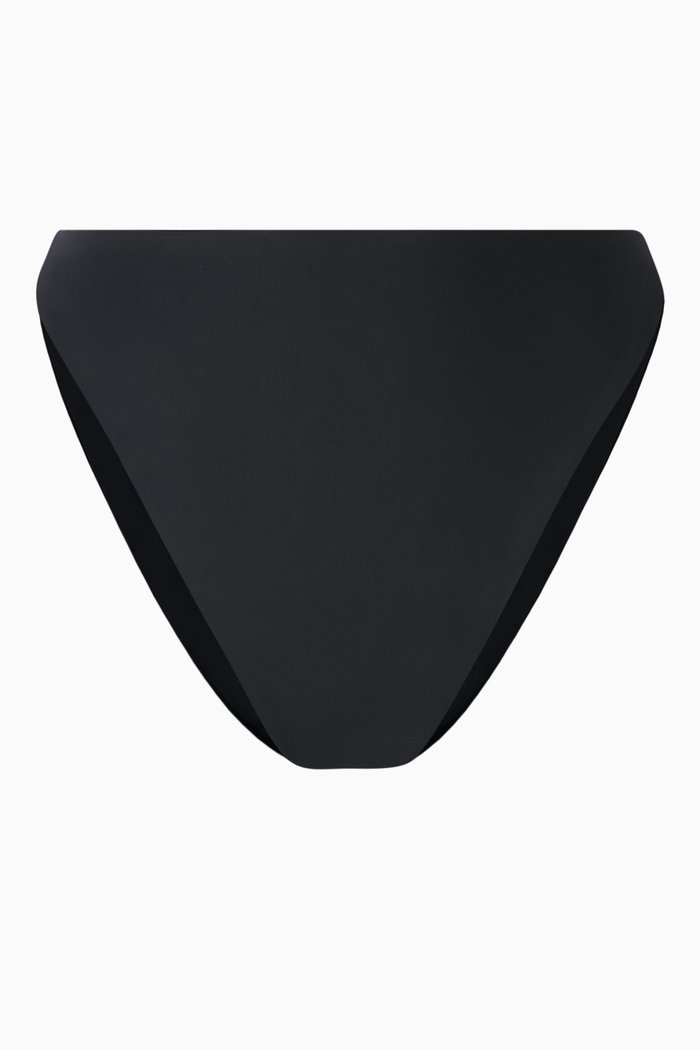 

Perlin Hotpants Bikini Briefs in Lycra, Black