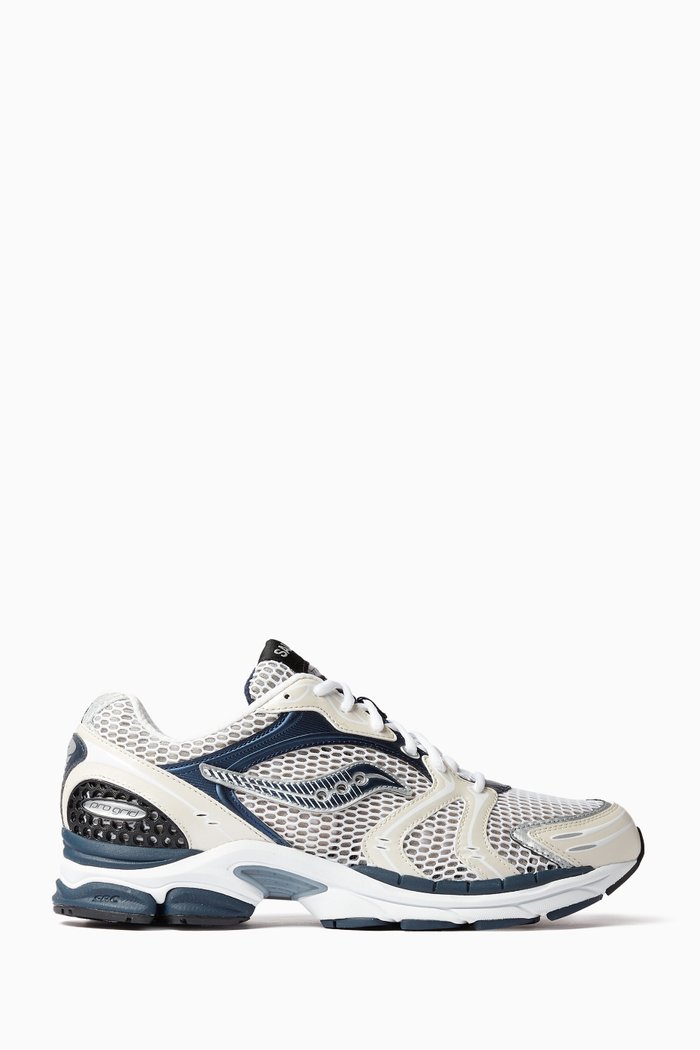 

ProGrid Triumph 4 Sneakers in Mesh & Leather, Multicolour