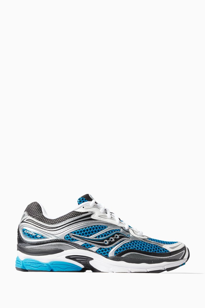 

Progrid Omni 9 Sneakers in Mesh & Leather, Multicolour
