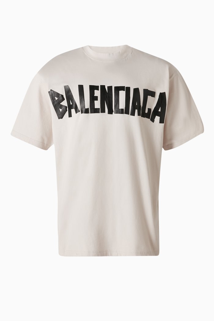 

Unisex New Tape Type Medium-fit T-shirt in Vintage-jersey, White