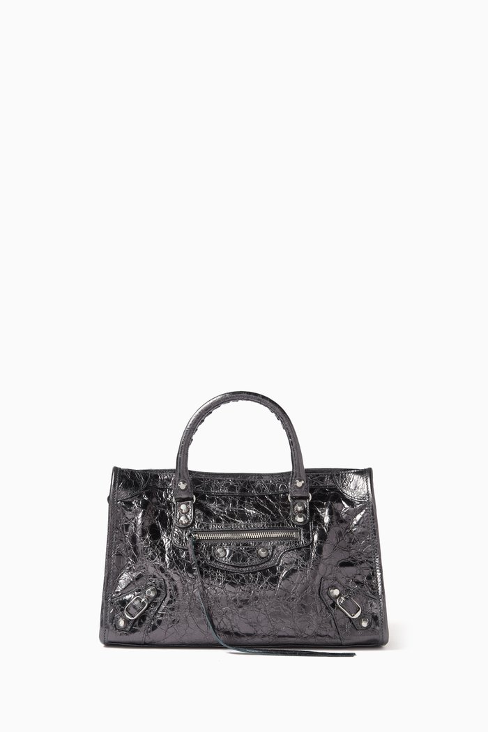 

Small Le City Bag in Arena Lamsbkin, Grey