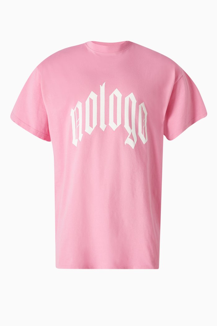 

Unisex Nologo Oversized T-shirt in Vintage Jersey, Pink