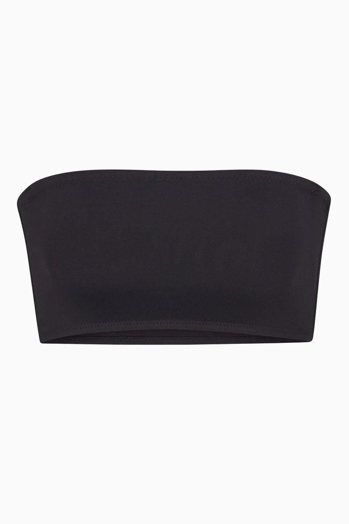 

Bandeau Bikini Top, Black