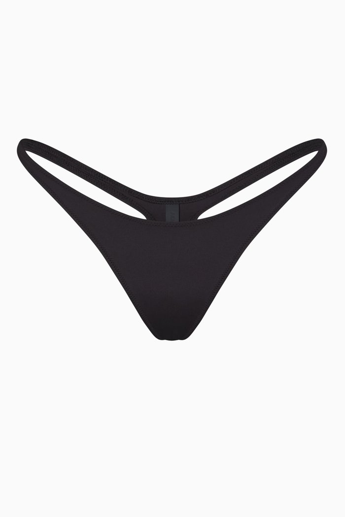 

Thong Bikini Briefs, Black