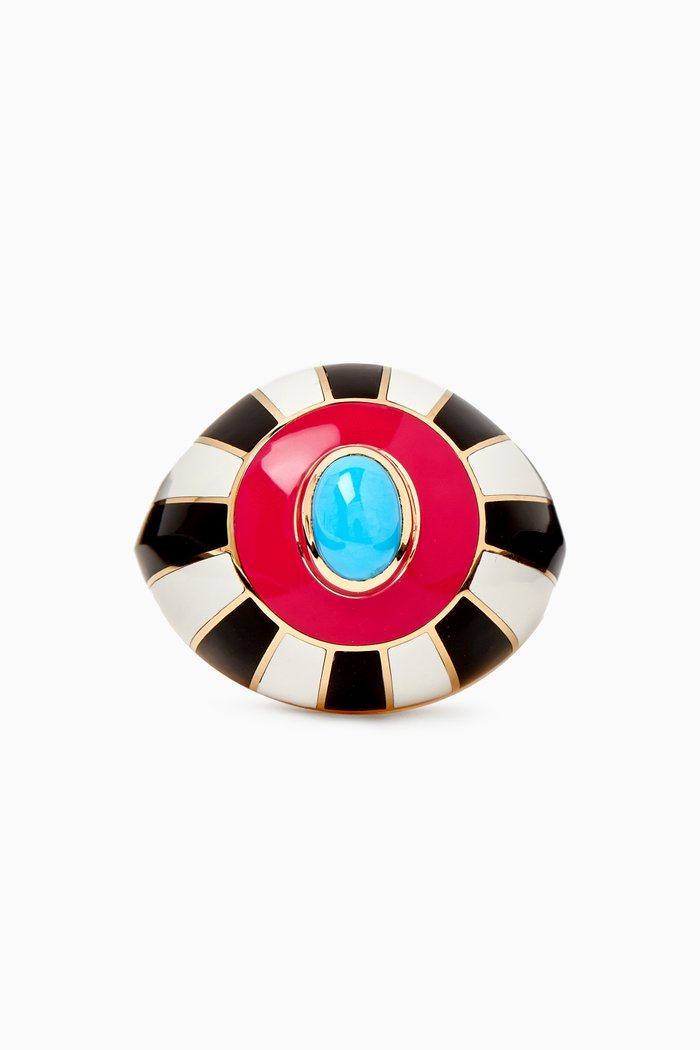

Crazy Eye Ring in 18kt Yellow Gold