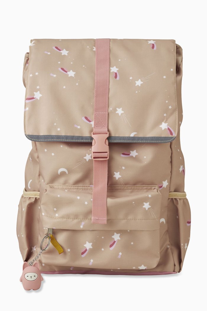 

Large Shooting Stars Backpack, Brown