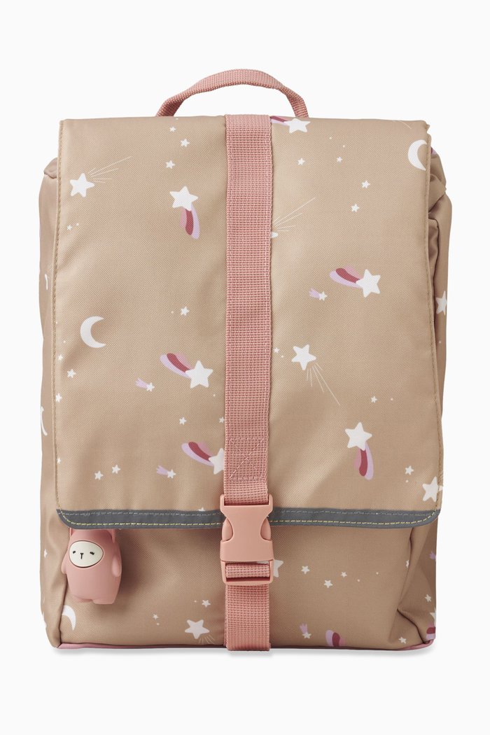 

Small Shooting Stars Backpack, Brown