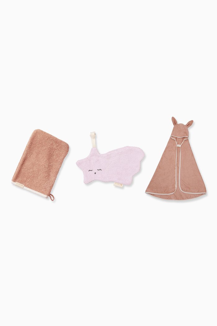 

Baby Gift Box in Cotton-blend Terry, Pink