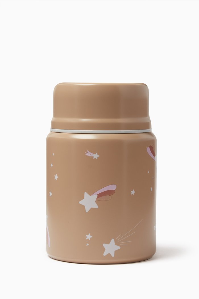 

Shooting Stars Thermo Food Jar, Brown