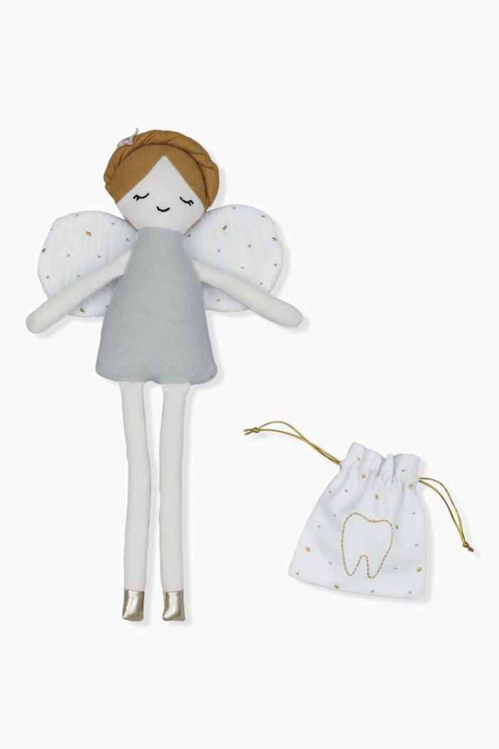 

Tooth Fairy Doll in Organic Cotton, Neutral