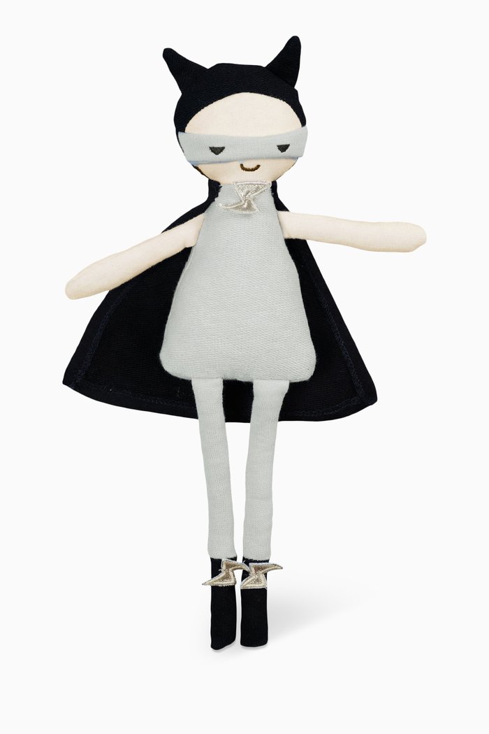 

Little Super Hero Doll in Cotton, Blue