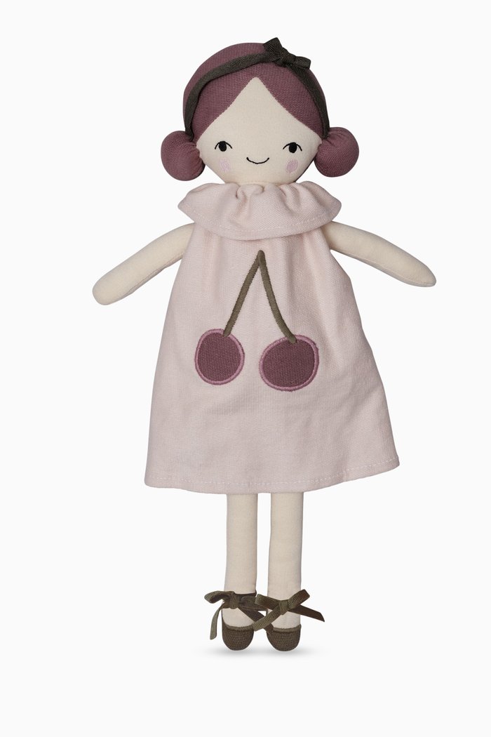 

Cherry Pie FAB Friend in Organic Cotton, Red