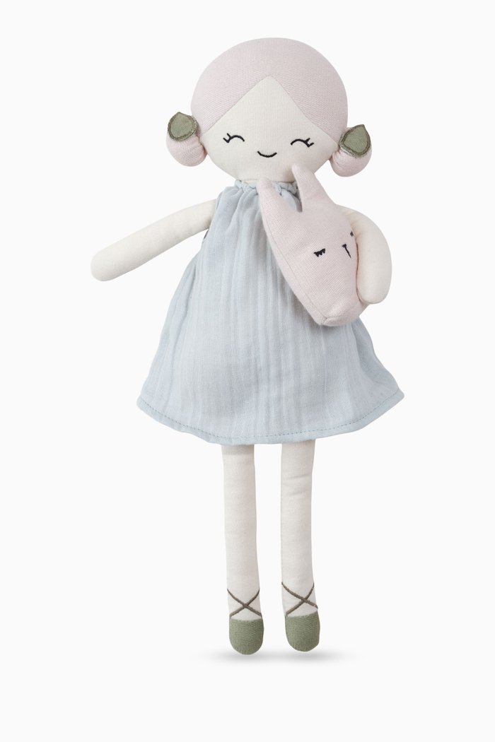 

Apple Doll FAB Friend in Organic Cotton, Blue